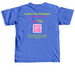 SRFR Signature T-shirts & Sweatshirts, a Flo Blue Comfort Colors Unisex Tee (back-view)