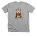 Teddy Bear, a Athletic Heather Premium Unisex Tee