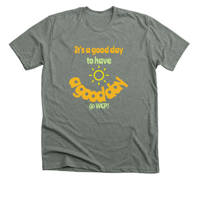 WCP Fall Spirit Fundraiser 2026-2027, a Deep Heather Premium Unisex Tee