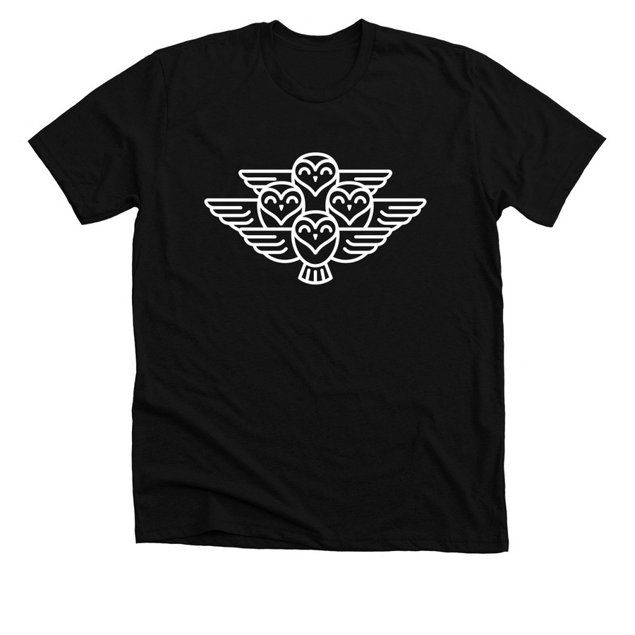 Owls Only-2026 Annual Conference Top (Dark), a Solid Black Blend Premium Unisex Tee