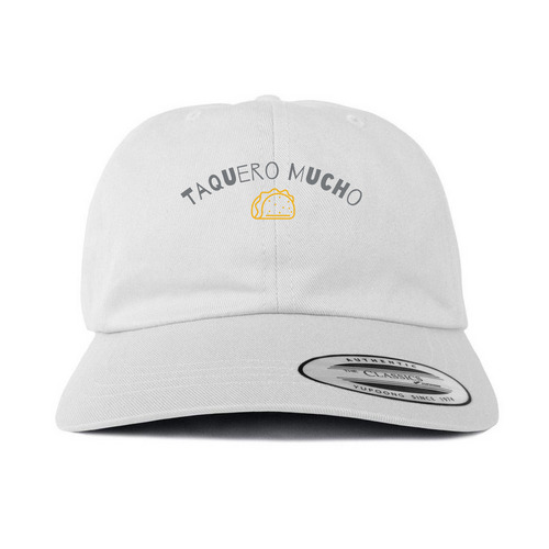 Taquero Mucho Valentine's Day Hat, a White Printed Classic Baseball Cap