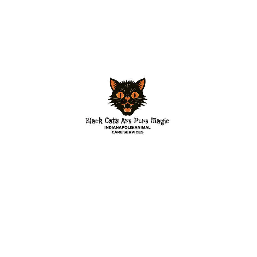 Black Cats Are Pure Magic - Sticker, a White Kiss Cut Sticker