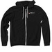 GCC Branded Shirt (Dark), a Black Zip Up Hoodie