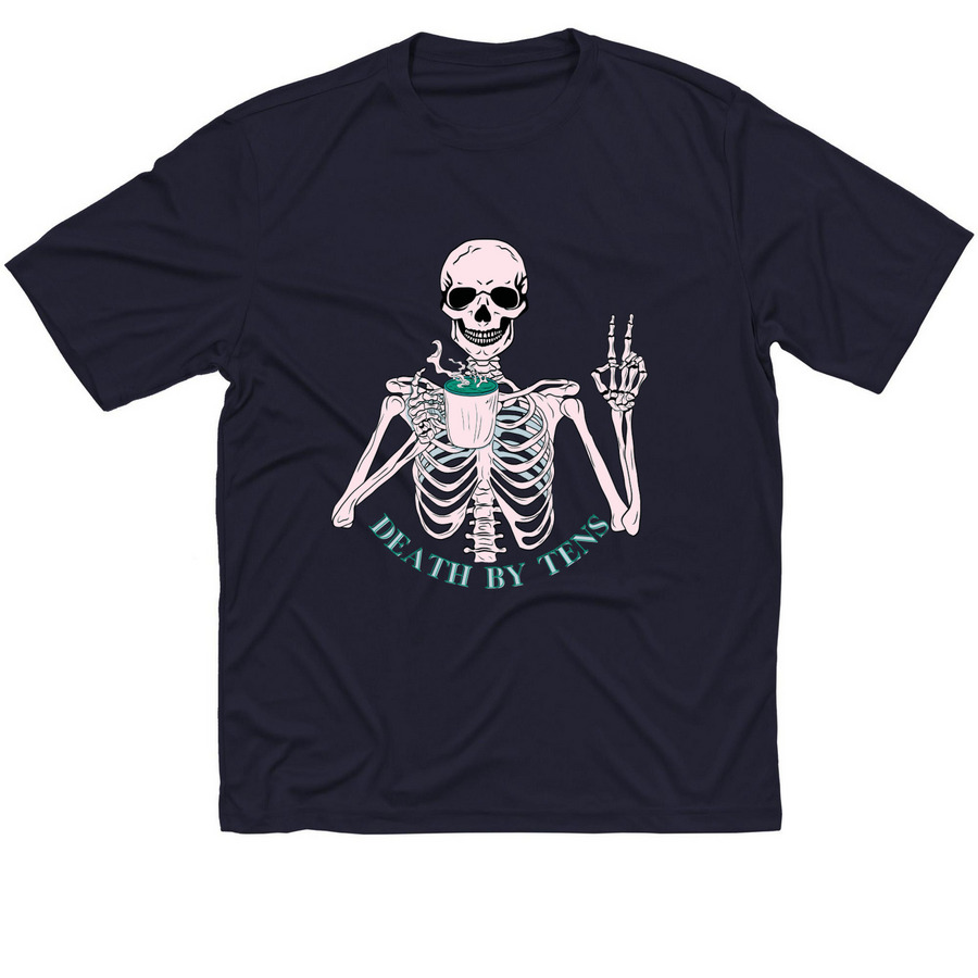 Tech Tee Coffee Fans&nbsp;, a True Navy Classic Performance Tee