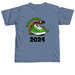 Salamander Stroll Virtual 5k, a Blue Jean Comfort Colors Unisex Tee (back-view)
