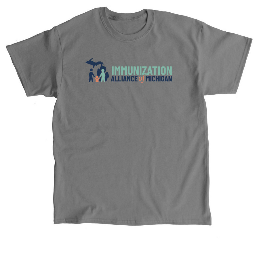 IAM Logo Apparel, a Charcoal Classic Unisex Tee