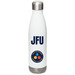 FRSN JFU Stainless Steel Water Bottle, a White Stainless Steel Water Bottle