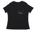 2nd Alarm Women's Tees and Hoodies, a Black Women's Relaxed V-Neck Tee