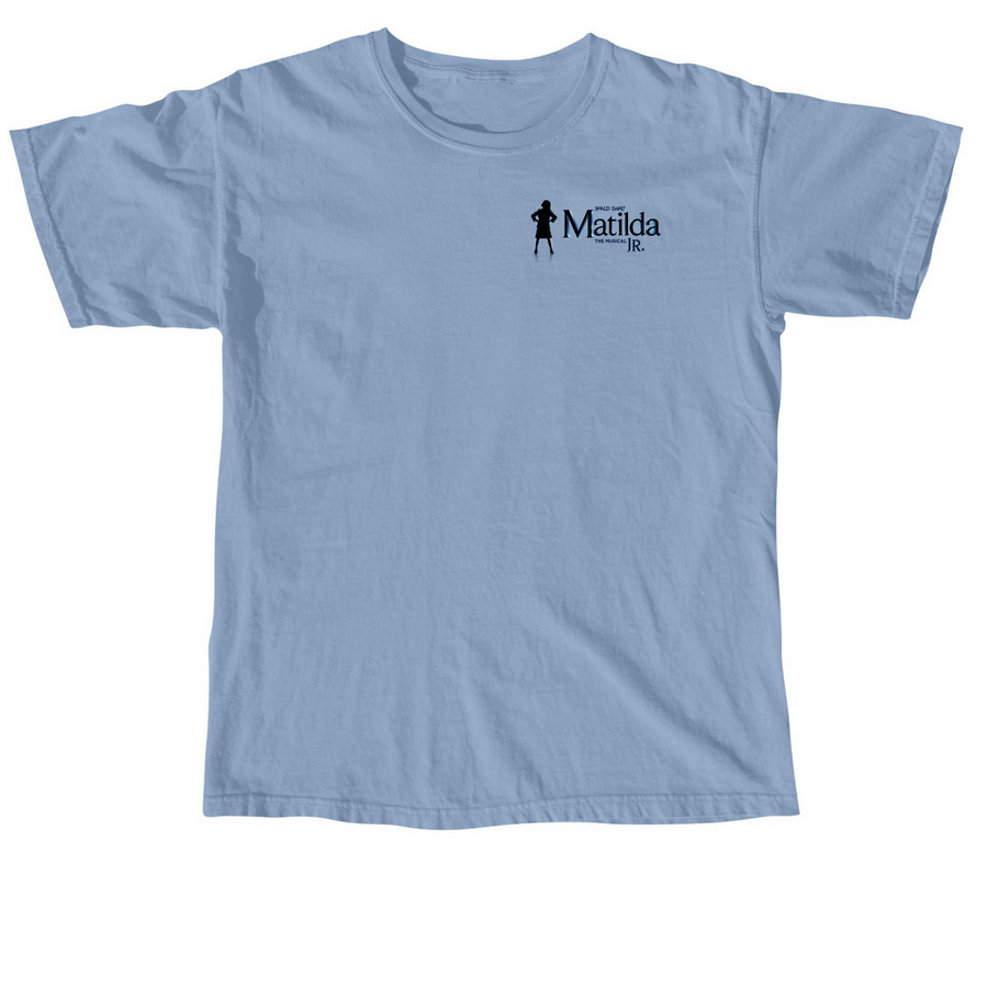 Matilda Jr, a Washed Denim Comfort Colors Unisex Tee