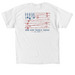 USA Graphic Tee, a White Classic Unisex Tee (back-view)