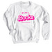 My Job is... Books!, a White Crewneck Sweatshirt