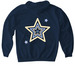 "Women In Business" Board Hoodie, a Navy Gildan Softstyle Pullover Hoodie (back-view)
