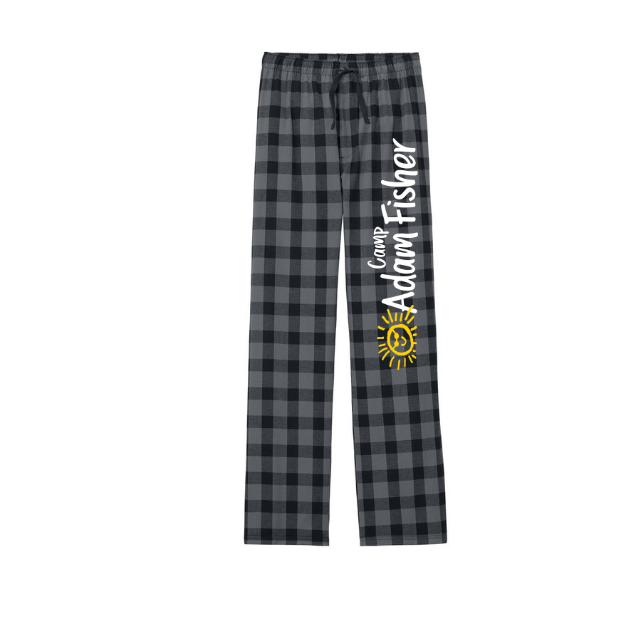 Camp Adam Fisher Pajamas & Joggers, a Grey/ Black Buffalo Check Flannel Pajama Pant