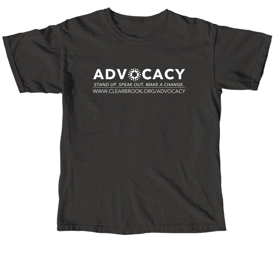 Clearbrook Advocacy, a Pepper Comfort Colors Unisex Tee