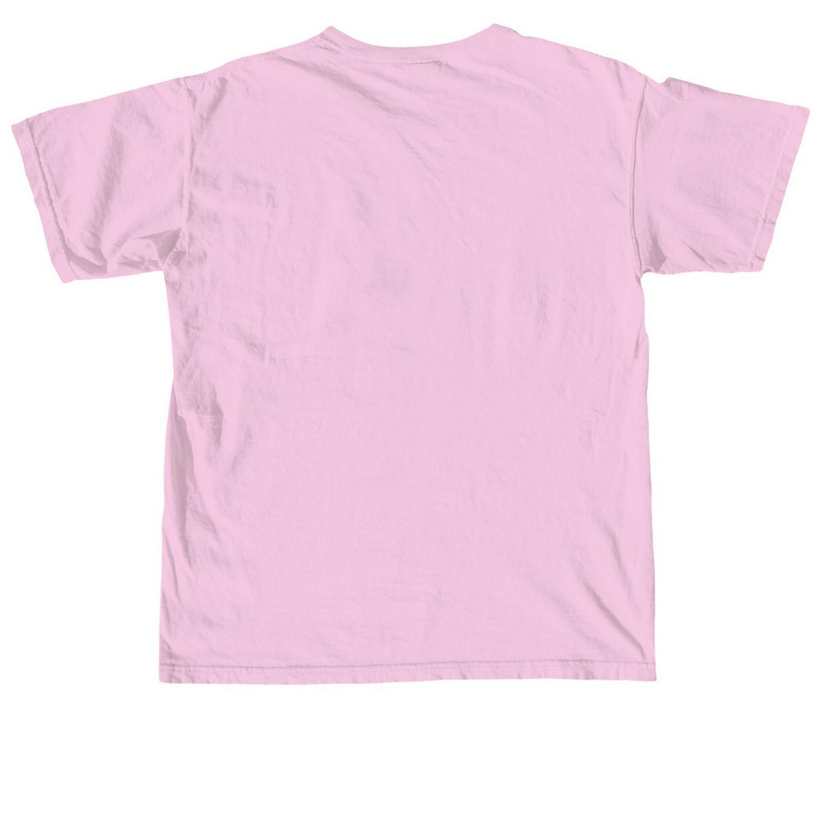 SWA Spirit Wear #3, a Blossom Comfort Colors Unisex Tee (back-view)