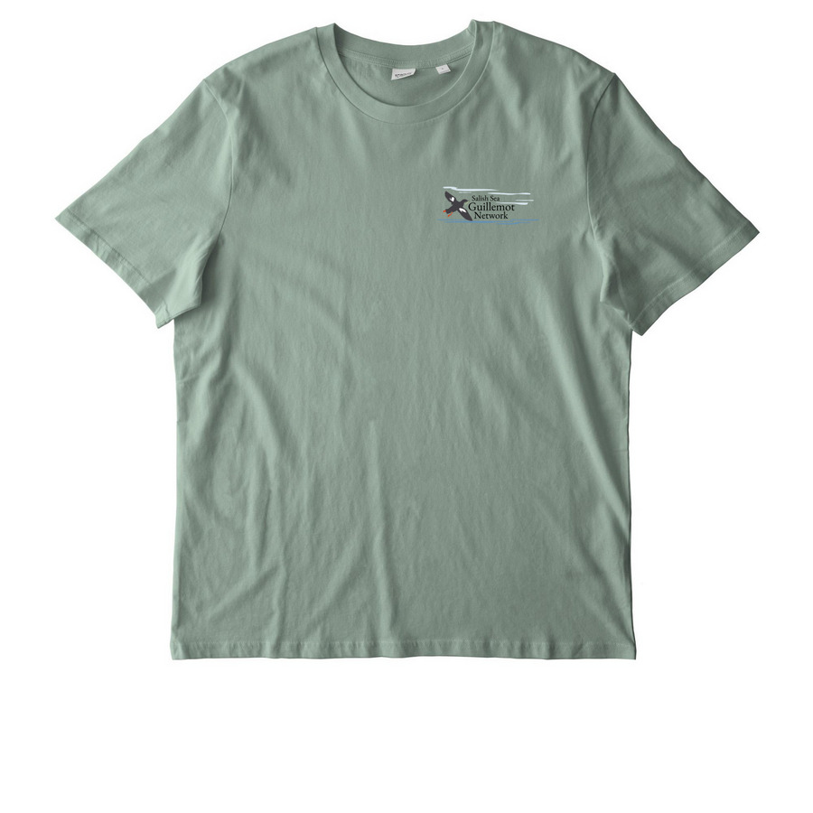 Shhhh...I'm birding. Full Logo., a Aloe Stanley/Stella Unisex Creator 2.0 Tee