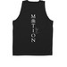 The "ALWAYS IN" Collection&nbsp;, a Black Unisex Performance Tank (back-view)