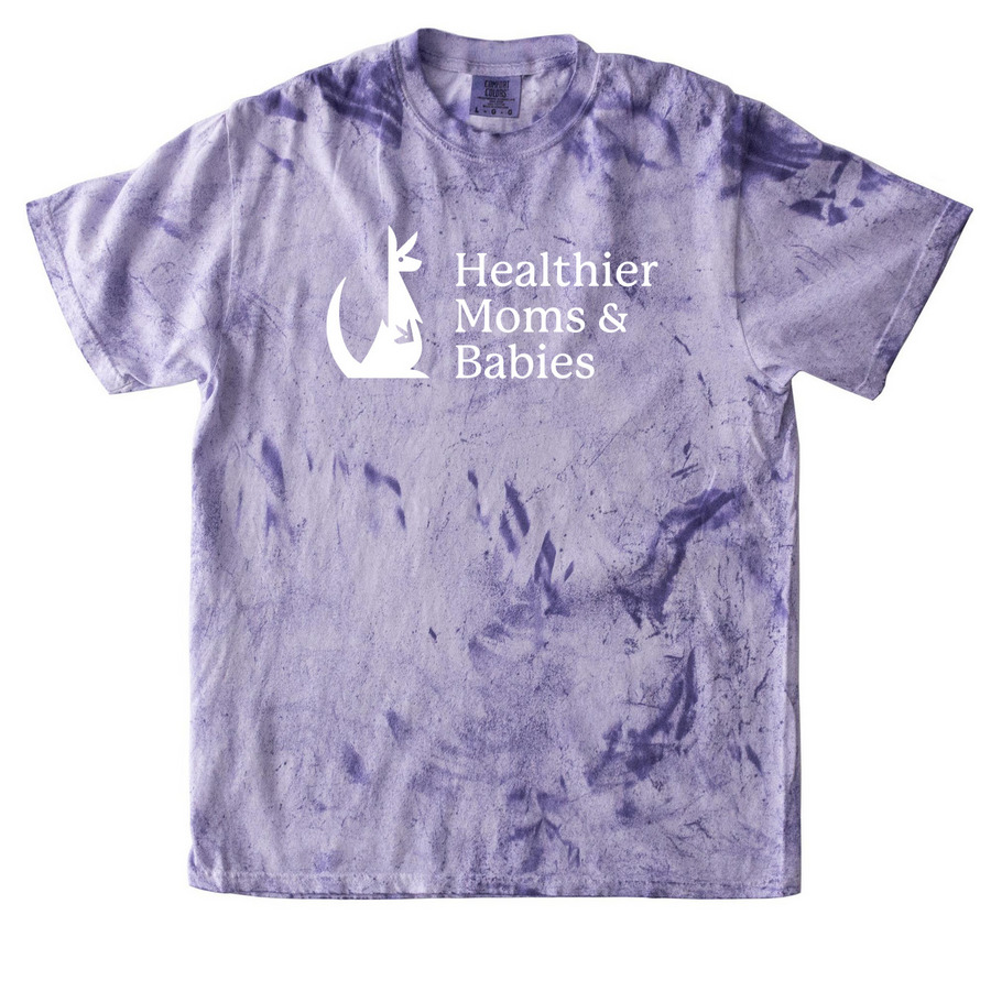 Tie Dye Tee, a Amethyst Comfort Colors Colorblast Tee