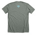 Catching Waves Tee (Adult), a Deep Heather Premium Unisex Tee (back-view)