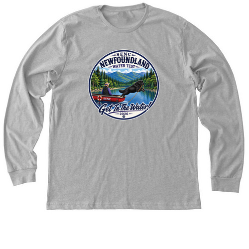 2026 SENC Water Test Apparel, a Athletic Heather Premium Long Sleeve Tee