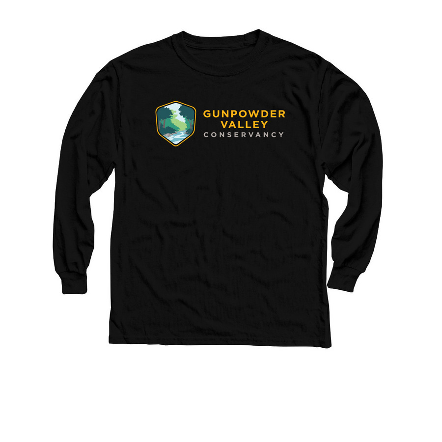 Kids' GVC Gear, a Black Youth Long Sleeve Tee