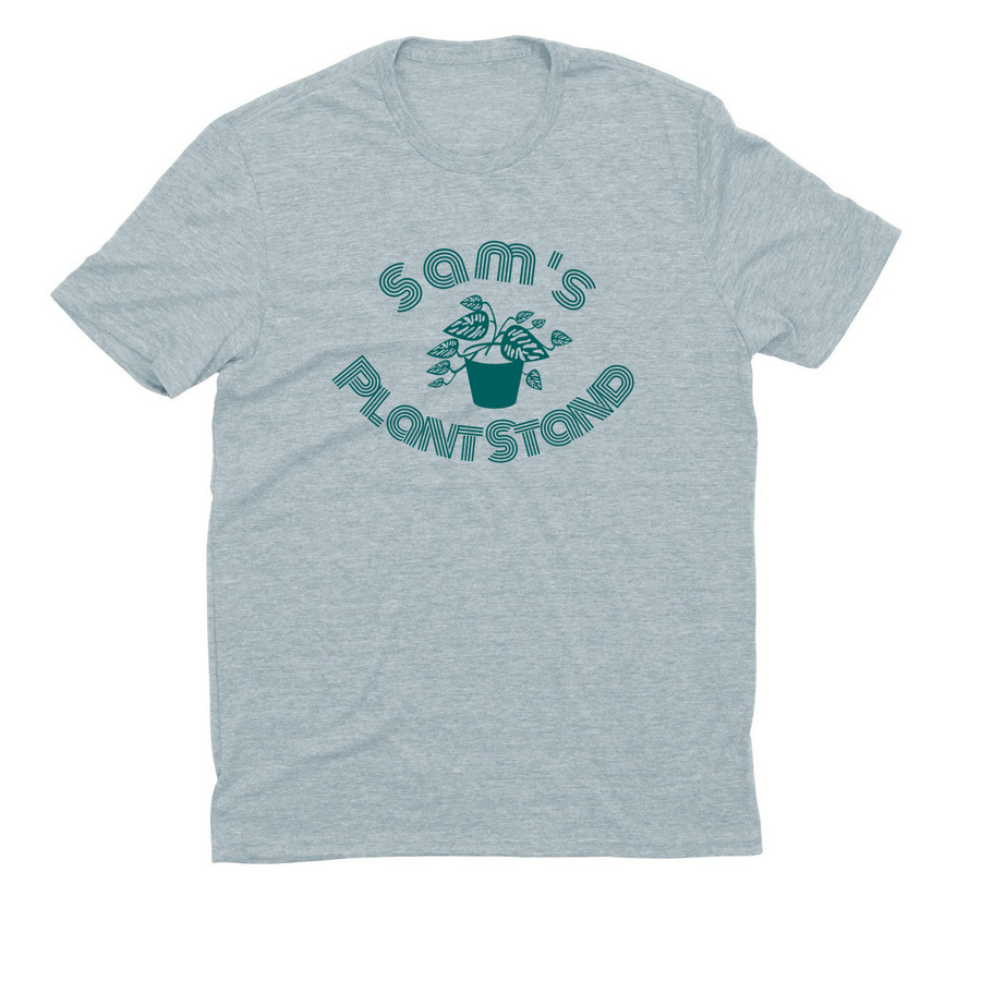 Sam's Plant Stand 2025 Walk Shirts, a I Like You Blue Allmade Eco Triblend Unisex Tee