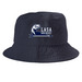 Official LASA archery logo hats, a Navy Printed Bucket Hat