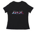 PSIA-AASI Eastern Region 2024 Shirts, a Black Women's Relaxed V-Neck Tee