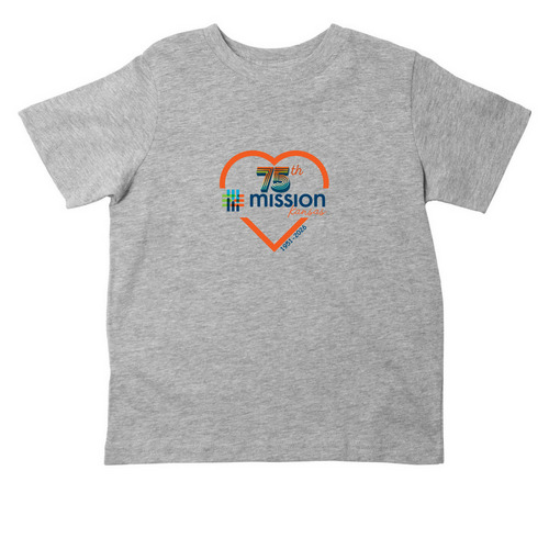 Love Mission, a Heather Toddler Tee