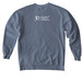 30th Anniversary Crewneck, a Blue Jean Comfort Colors Crewneck Sweatshirt (back-view)
