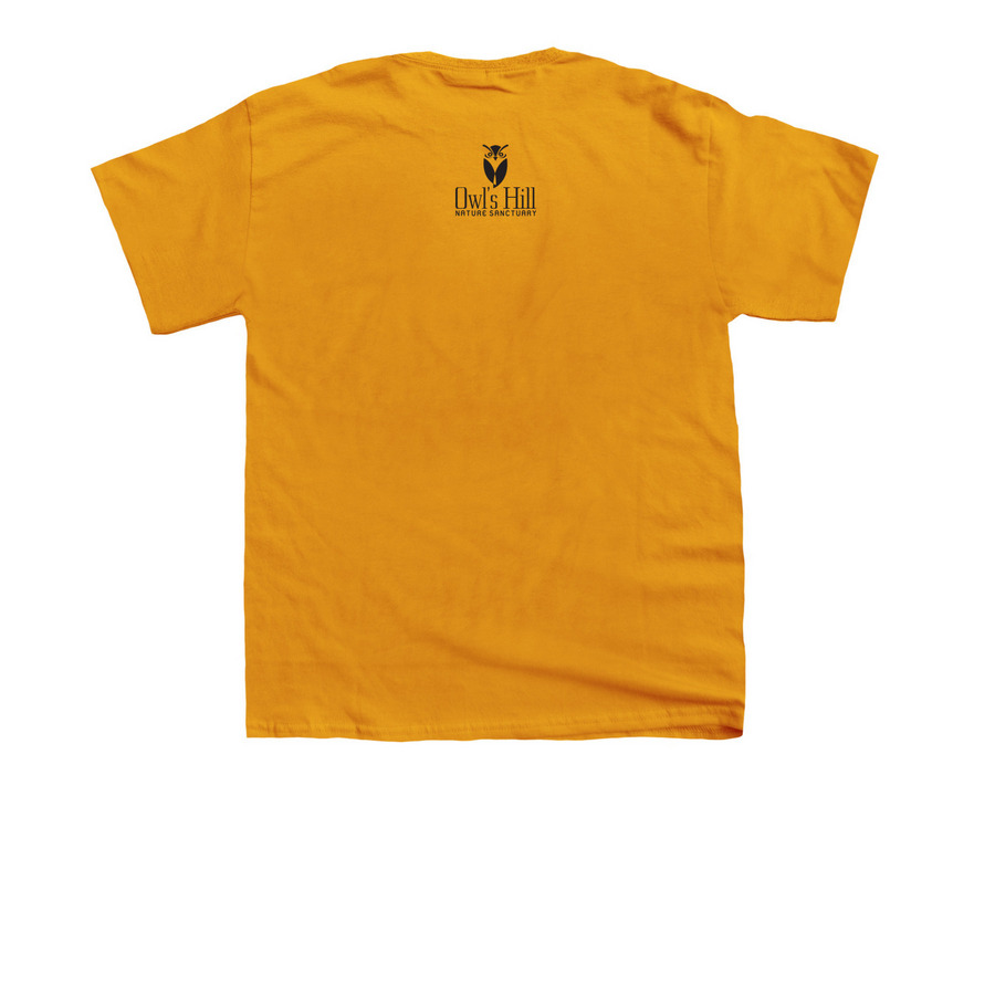 Owl's Hill Junior Explorers, a Gold Youth Unisex Tee (back-view)