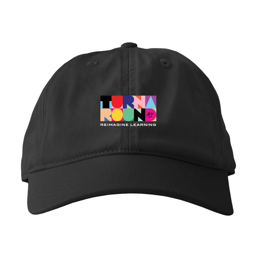 Hats, a Black Printed Eco Baseball Cap