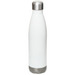 Parkinson's Foundation Bottle, a White Stainless Steel Water Bottle (back-view)