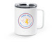 APHON DFW Travel Mug&nbsp;, a White Stainless Steel Travel Mug
