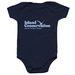 Island Conservation Onesie, a Navy Infant Onesie