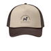 SEDDBA Logo Hats, a Stone/ Coffee Bean Printed Foam Trucker Hat