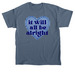 It Will All Be Alright, a Indigo Blue Classic Unisex Tee