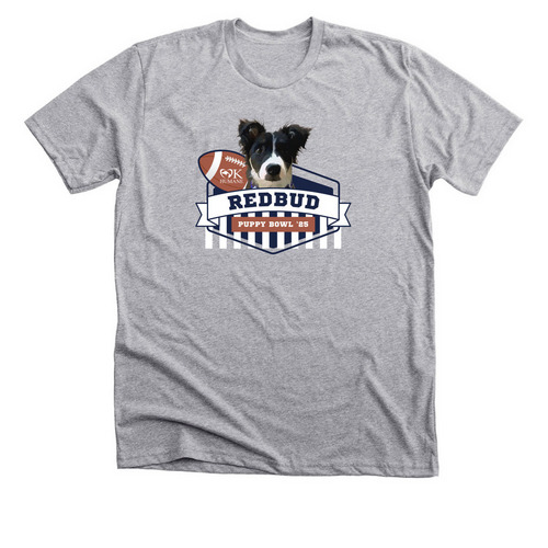 Go Redbud Shirt, a Athletic Heather Premium Unisex Tee