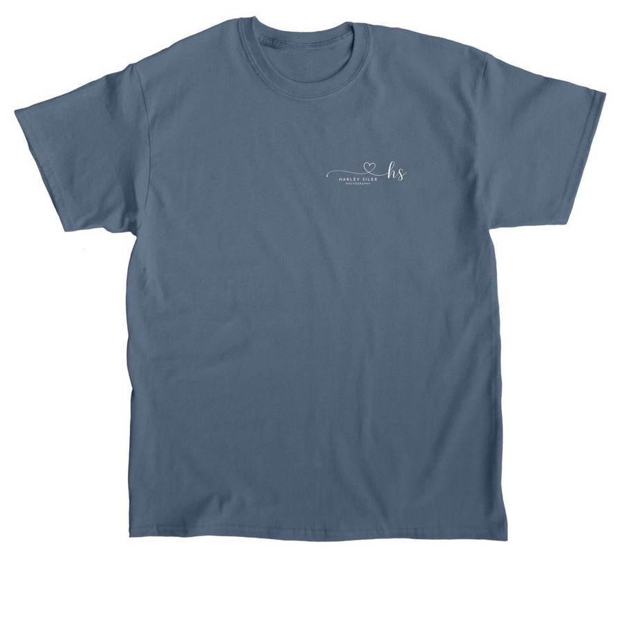 Harley Siler Photography Tee, a Indigo Blue Classic Unisex Tee