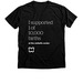 I supported 1 of 10,000 births, a Black Heather Premium V-Neck Tee