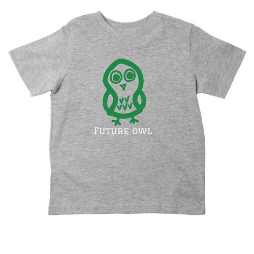 Future owl (toddler sized), a Heather Toddler Tee