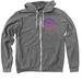 Sterling Stables, a Deep Heather Zip Up Hoodie