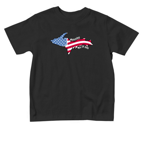 Munising 4th of July - Toddler&nbsp;, a Black Toddler Tee