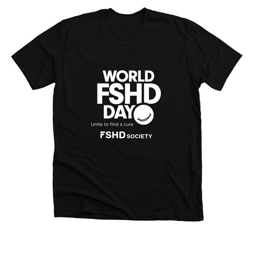 World FSHD Day, a Solid Black Blend Premium Unisex Tee