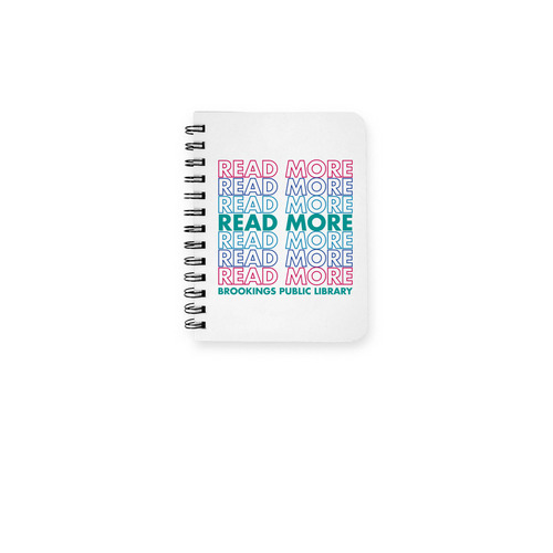 Read More Notebook, a White Spiral Notebook