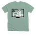 HAPS Virtual Conference Shirts and Hoodies, a Heather Dusty Blue Premium Unisex Tee
