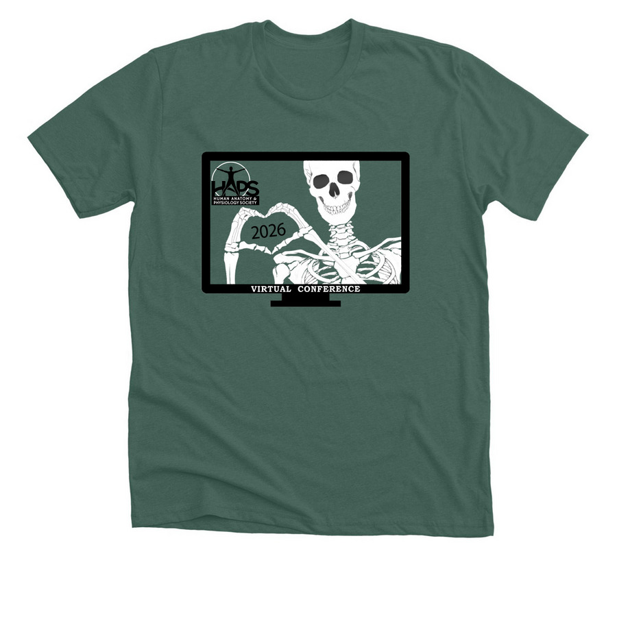HAPS Virtual Conference, a Heather Forest Premium Unisex Tee