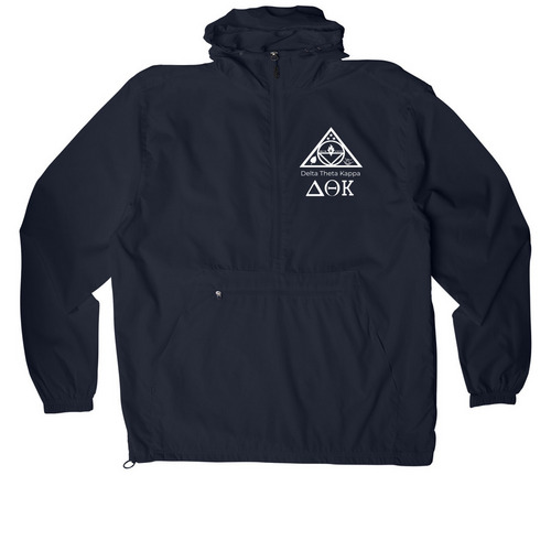 Windbreaker, a True Navy Packable Anorak