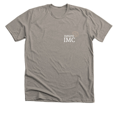 imc, a Heather Stone Premium Unisex Tee