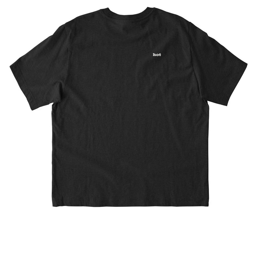 i like my coffee how i like my mxn, a Dark Heather Grey Stanley/Stella Unisex Freestyler Heavyweight Tee (back-view)